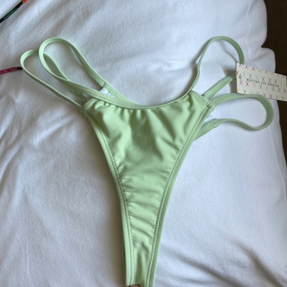 Mint green Boutine LA bikini bottoms
